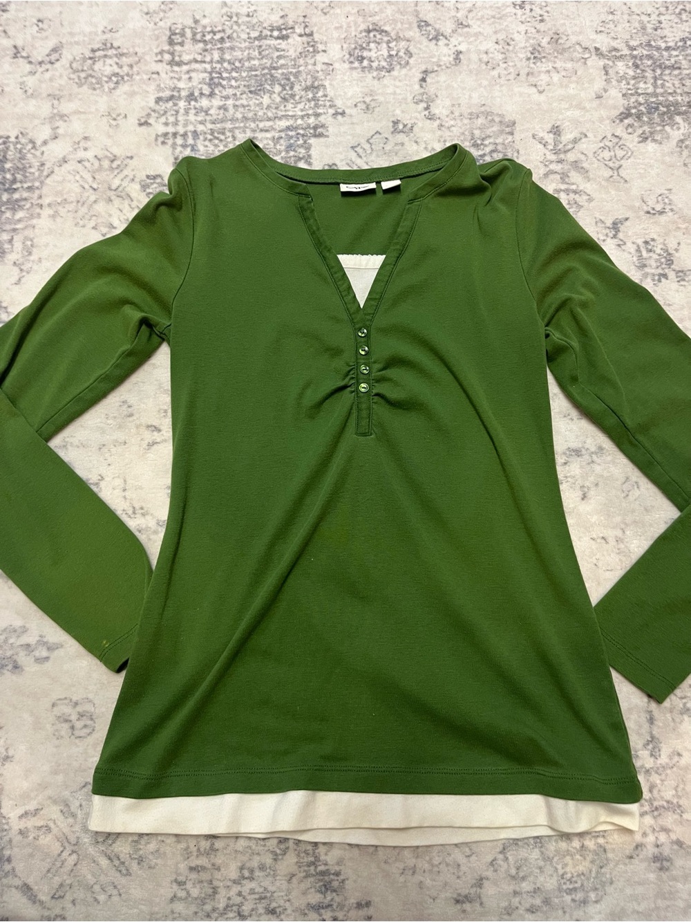green CATO long sleeve- S